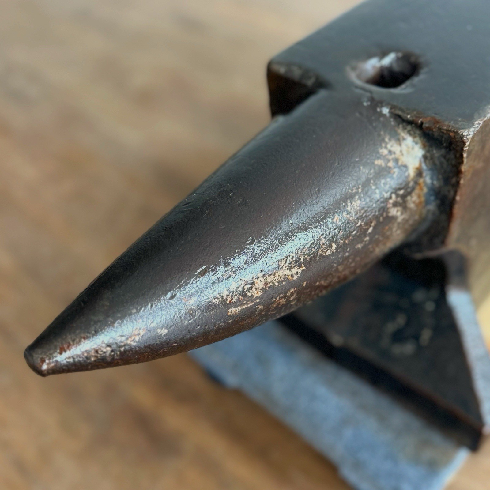 Vintage 304 Lb Kohlswa Single Horn Anvil, Upsetting Block, Free Biz Shipping