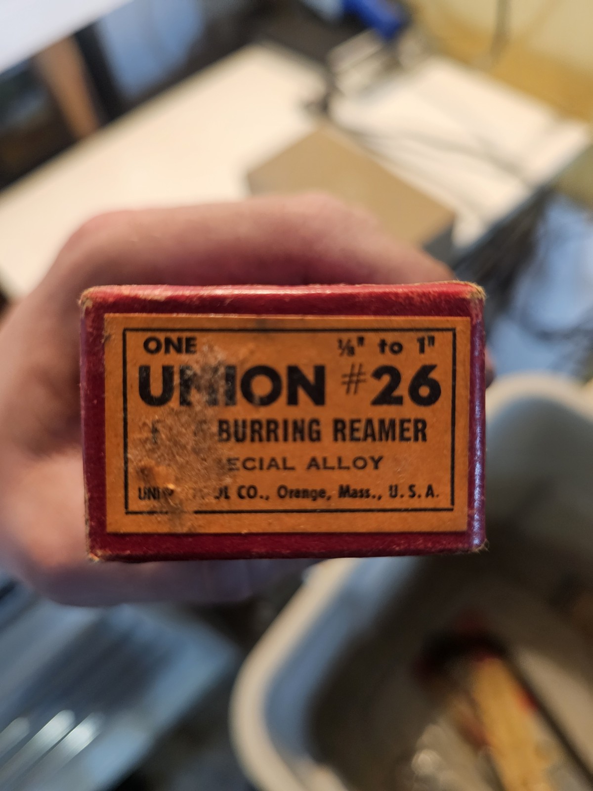 Vintage Union Tool Co. No 26 Pipe Burring Reamer 1/8″ To 1″ Chrome Nickel USA