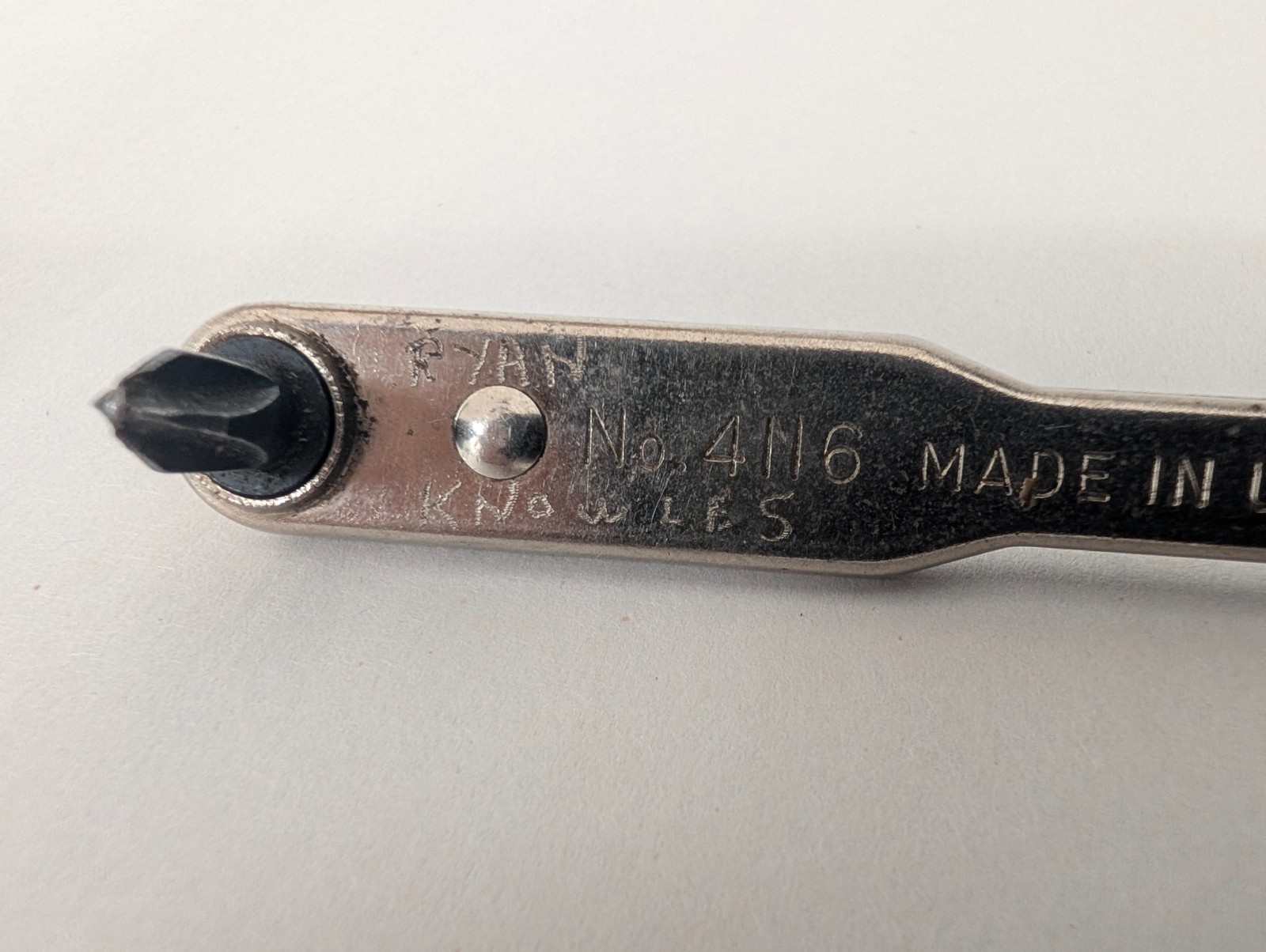 Vtg Craftsman 4116 Ratcheting Screwdriver – Made in USA – Phillips/Flat