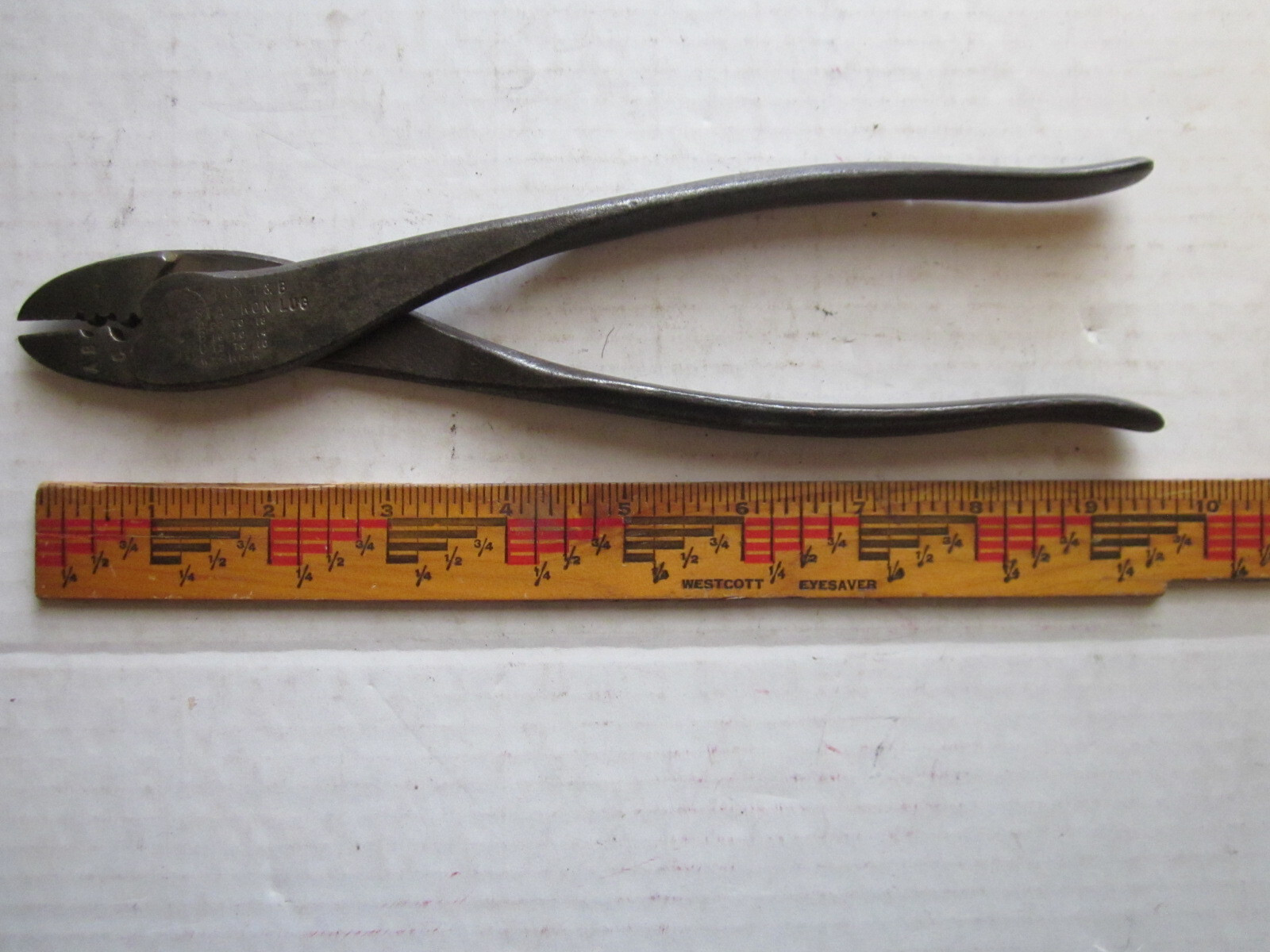 Thomas & Betts 43A21119 STA-KON LUG Crimping Pliers Wire Cutter Crimpers USA