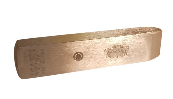 E6H 105 DO NOT DUPLICATE Locksmith Stamping Punch Made To Fit Evers E6H Holders