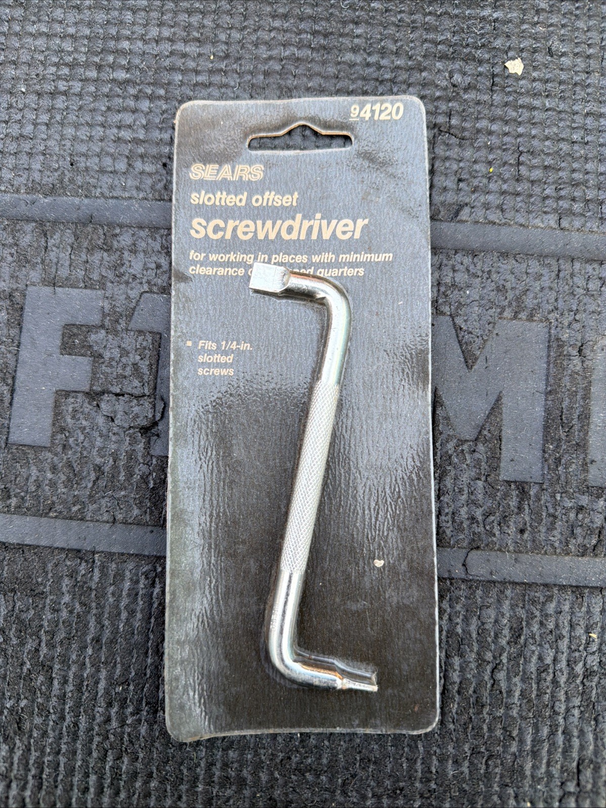 Rare Sears Roebuck Nos Slotted Offset Screwdriver 4120 Japan Craftsman