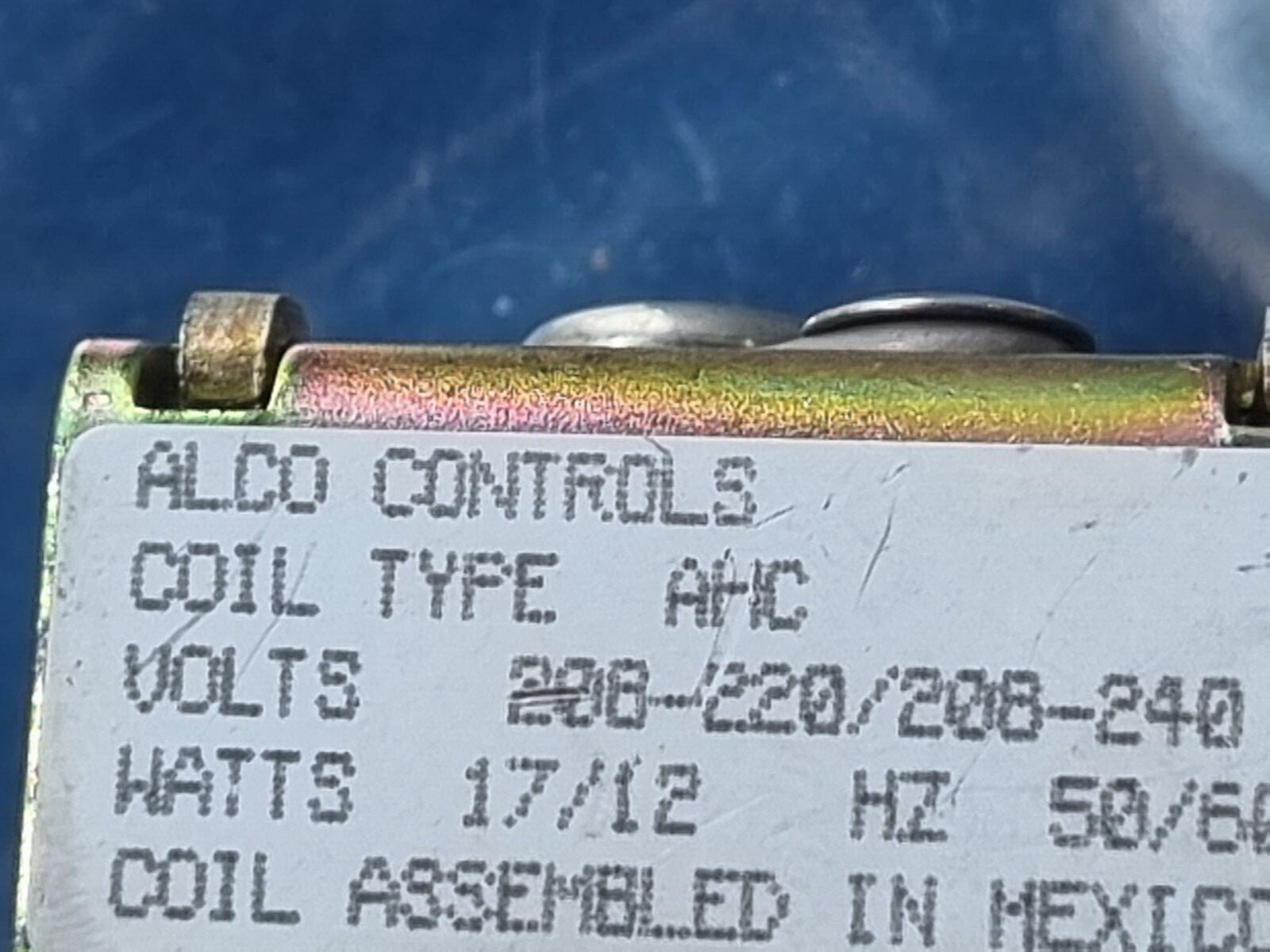 ALCO 202CB1/8B5/32B SOLENOID VALVE (IN31S2)
