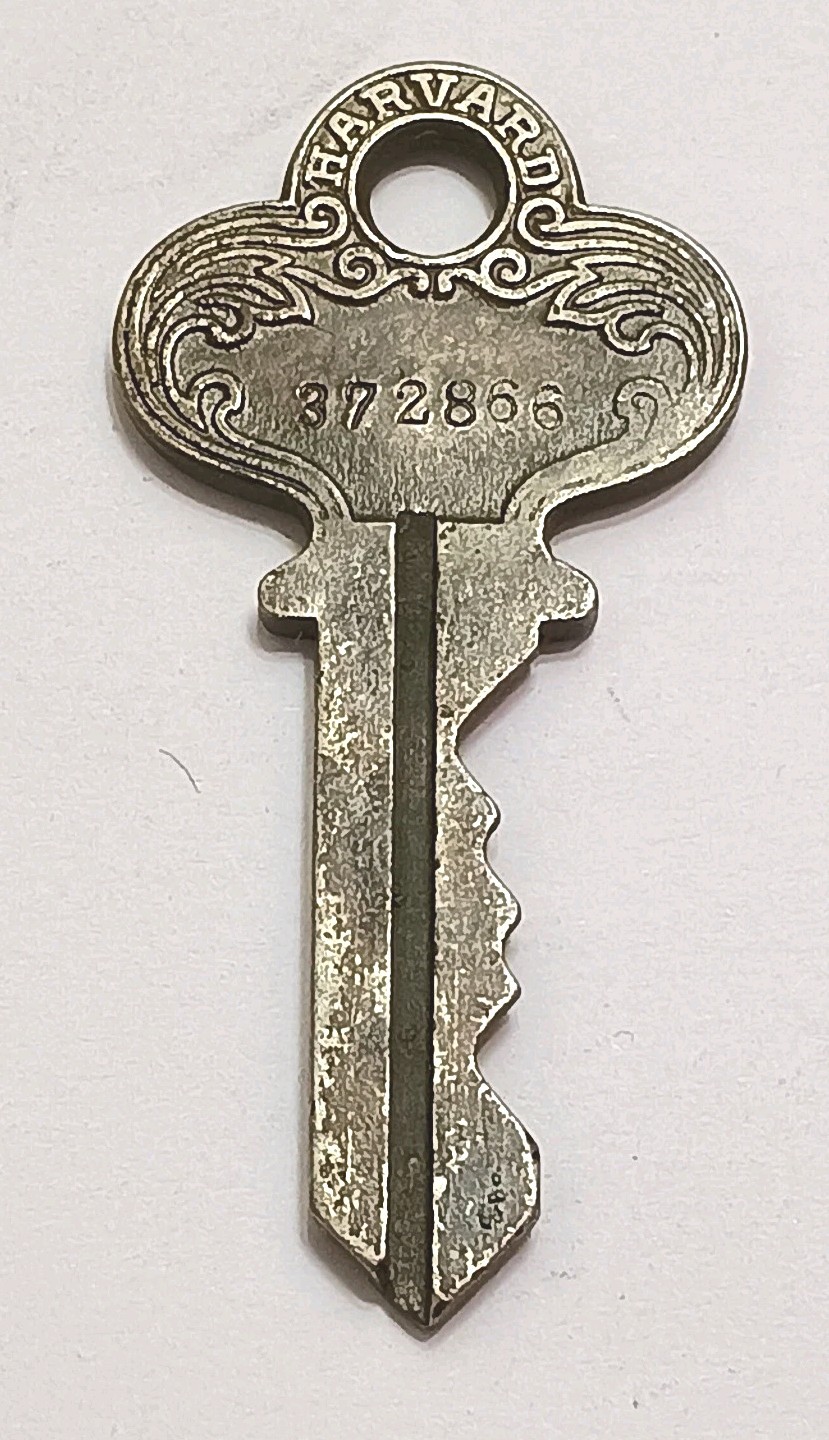 Antique P & F Corbin “HARVARD” Vtg Flat Key #372866 Nice Cond. Incl Free S & H