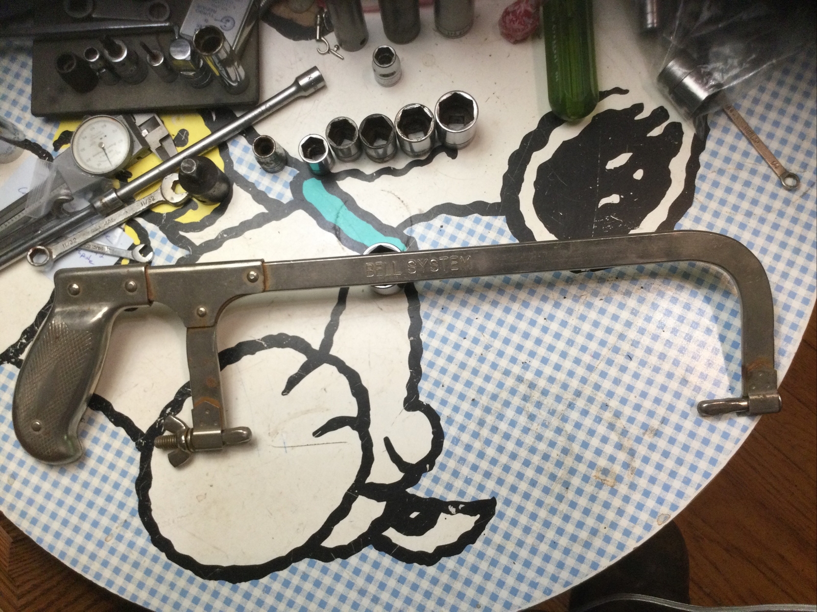 BELL SYSTEM HACKSAW No Manufacturing Marks ? See Pictures Please