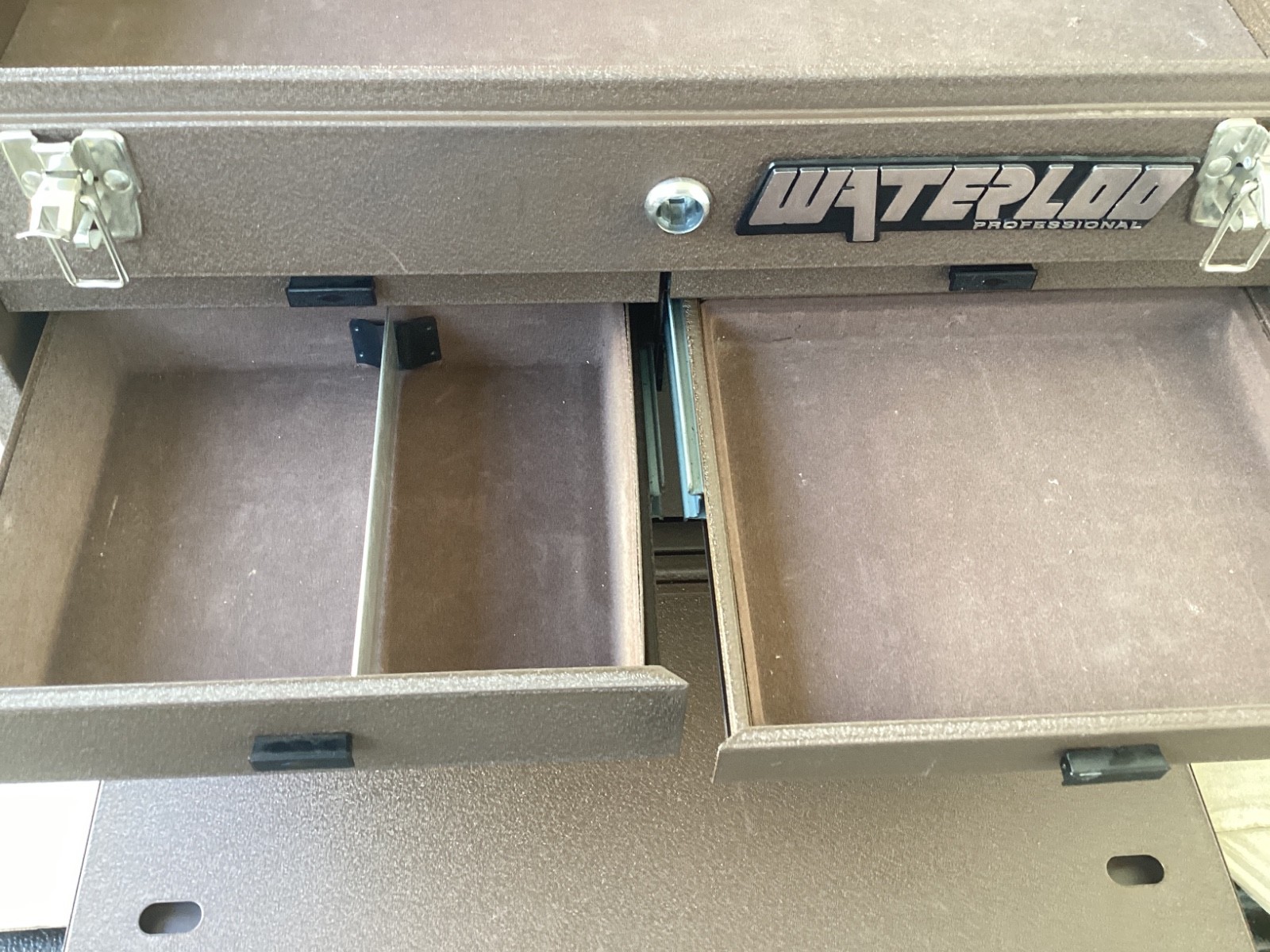 Vintage Waterloo 7 Drawer Tool Box 21.5IN X8.5IN X 13.5IN