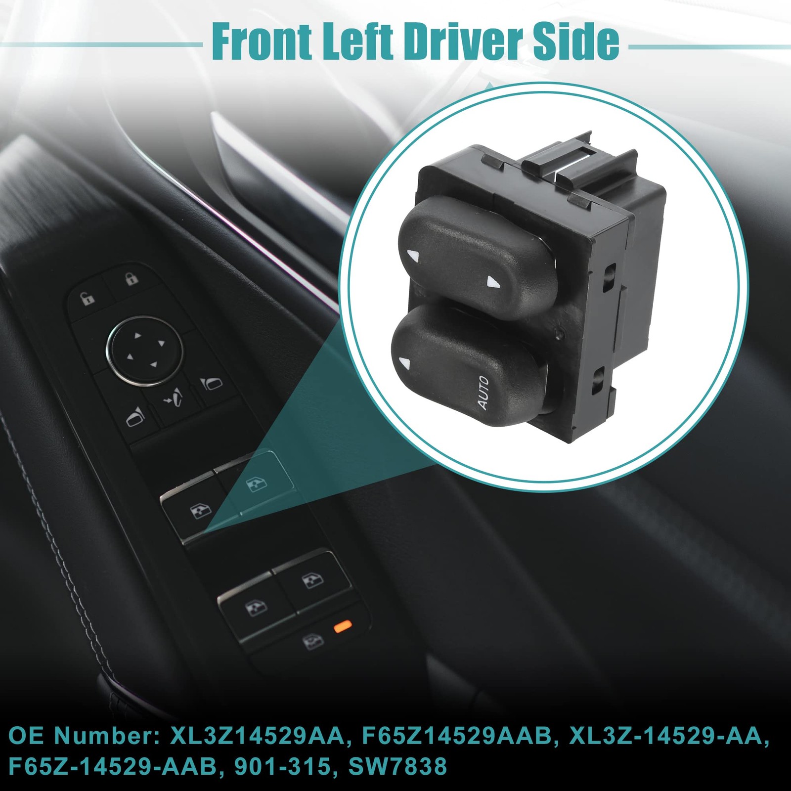 ACROPIX Front Left Driver Side 4WD Switch for Chevrolet Avalanche GMC Yukon