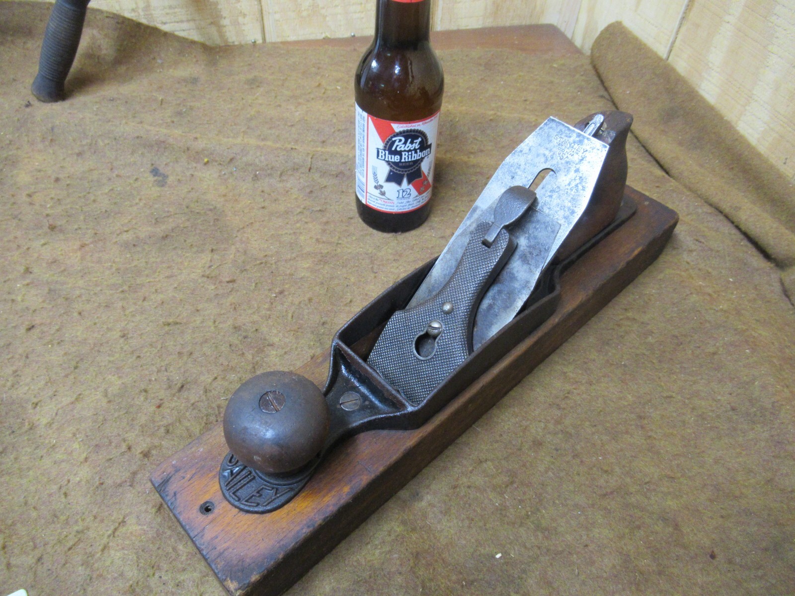 Stanley 27-1/2 Wood Bott Plane,Frog Assy(ONLY)2-1/4″,1909-35~GD+🤠S11.13.22RL