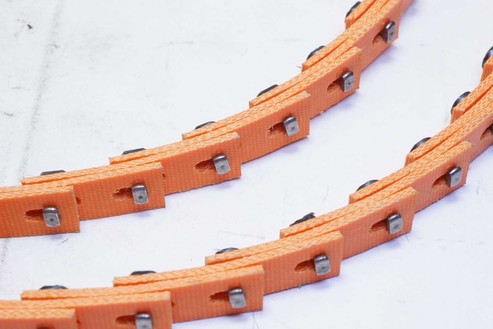 V-Link Adjustable Belt 7 Feet L, 5/8″ W Orange Composite Polyester Ships FREE