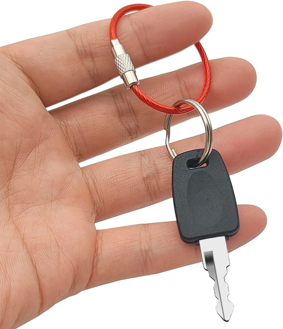 Luggage Keys, 1 PCS 007 Silvery Key for 007 Master Luggage Lock Keys + 1 Pcs Key