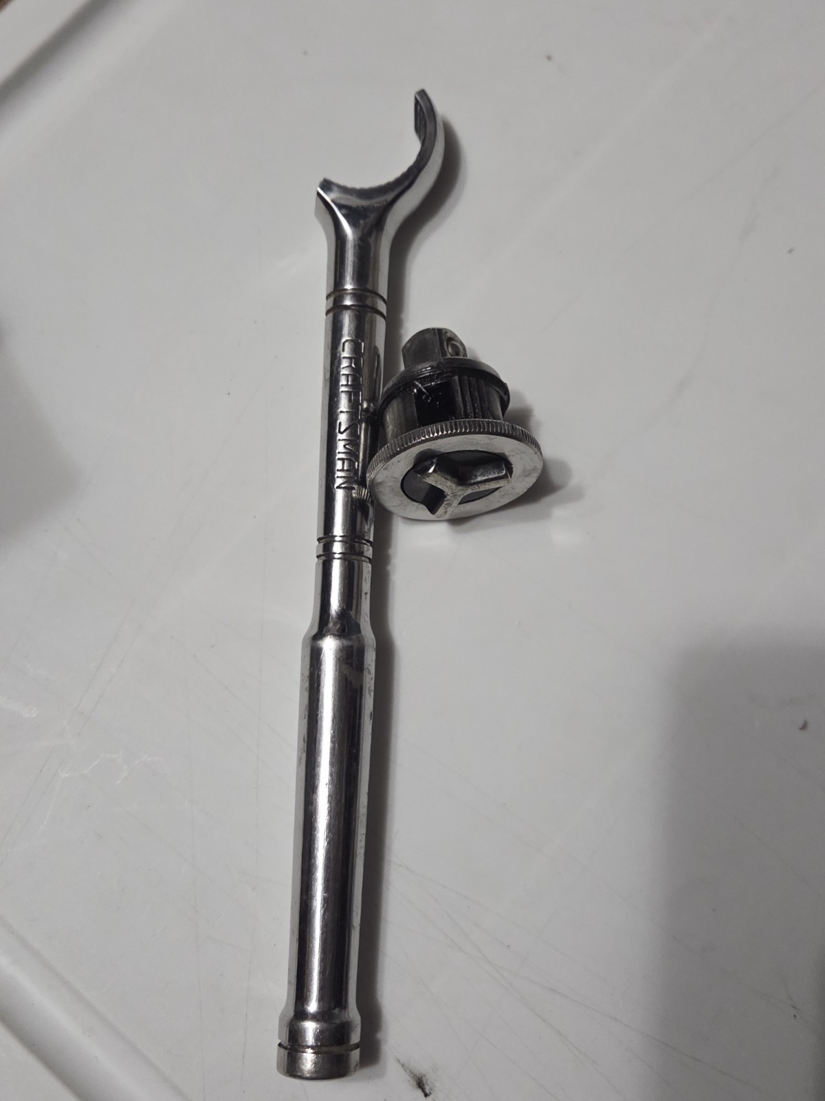 Vintage Craftsman 1/2″ drive thumb wheel ratchet, model 943797. PARTS ONLY