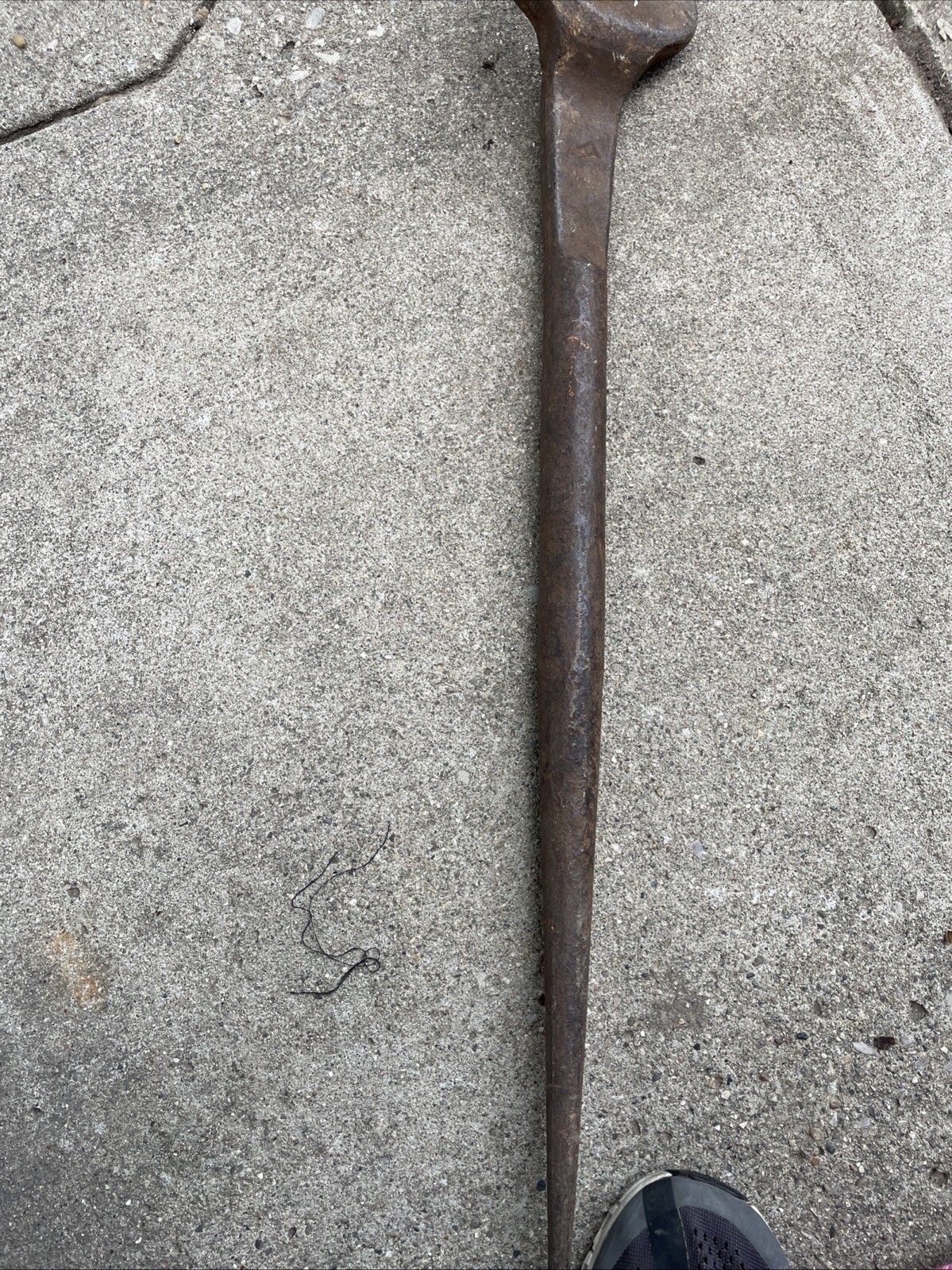 American Bridge ABO Spud Wrench 1 1/4 ABCo HS 25” Long Vintage
