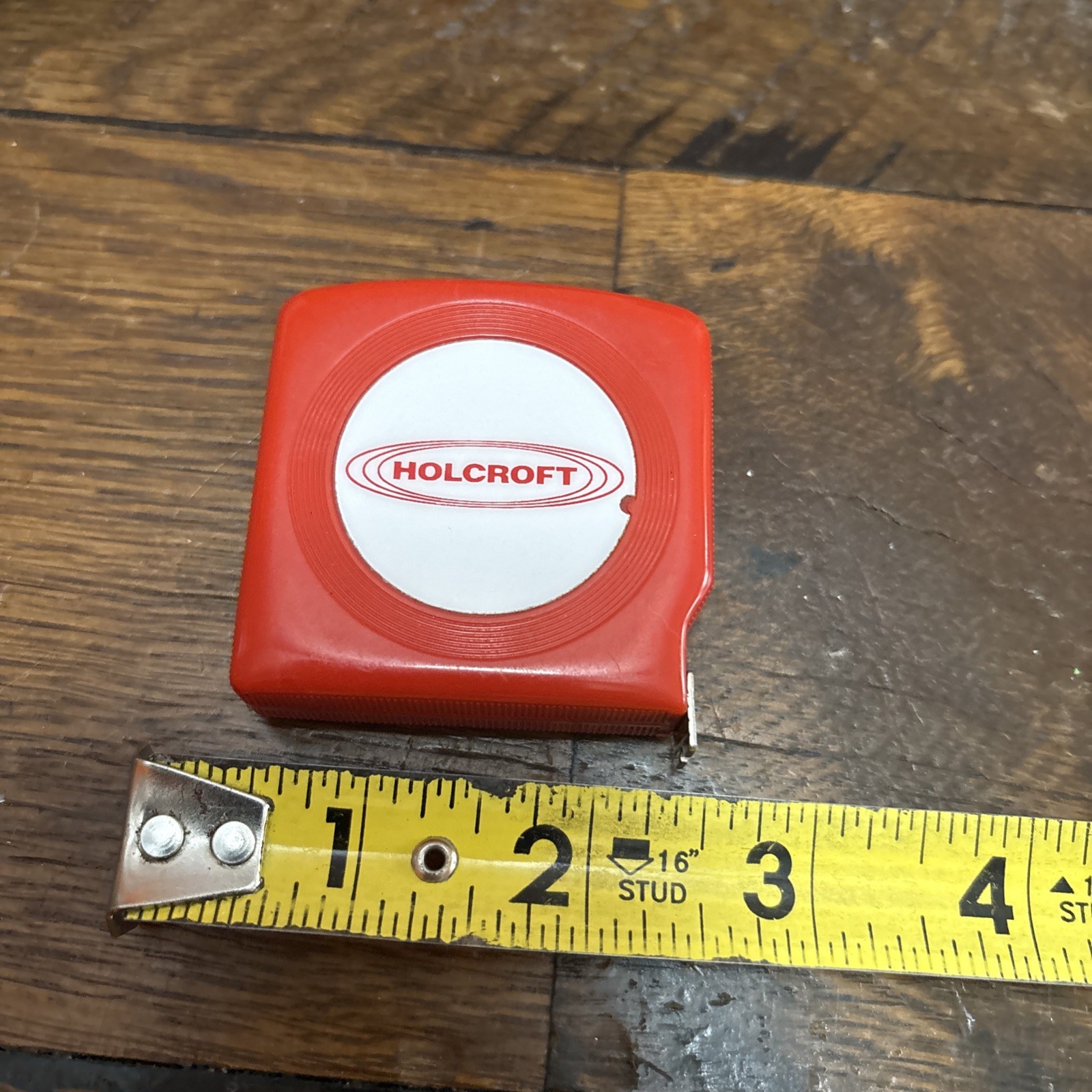 Vintage Rare Holcroft Lufkin Made In USA 10 Ft Tape Measure 10’ Inches & MM