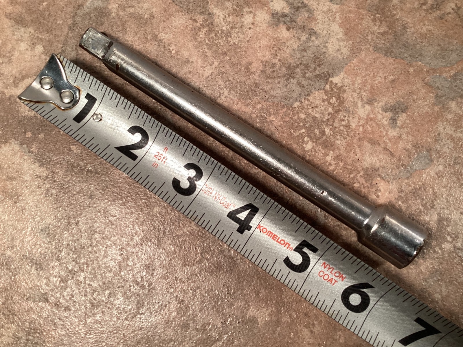 Vintage Socket Extension Bar Tool 6 in. 3/8 in. Drive GUC Forged Chrome