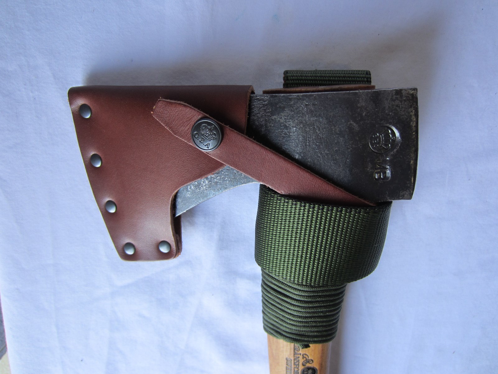 ICT Gransfors Bruks Hults Winkler Norlund Hatchet Axe Bushcraft Belt Carry Loop