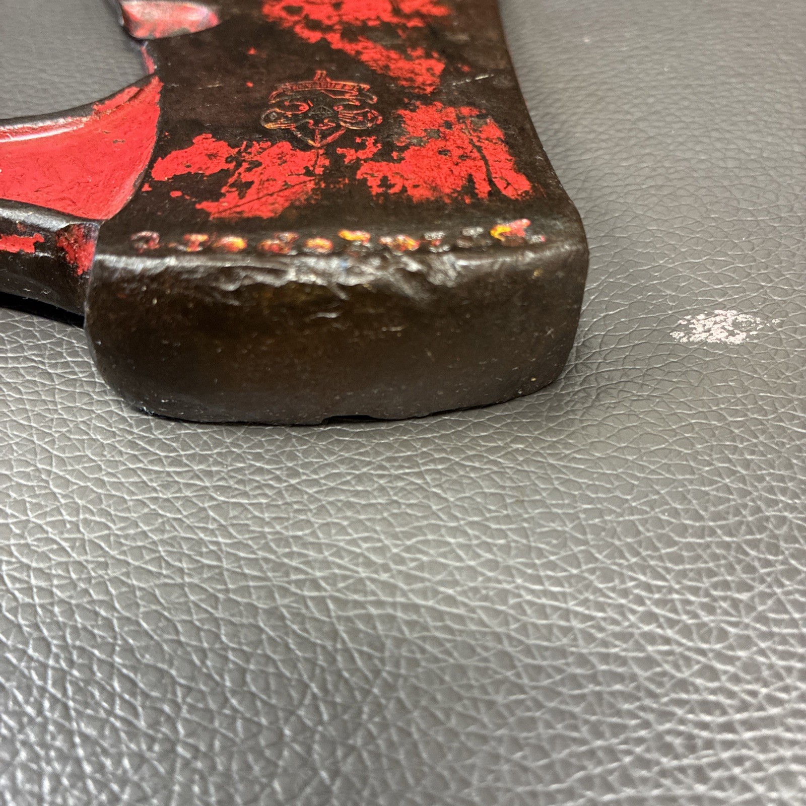 vintage bridgeport hatchet boy scout camp axe