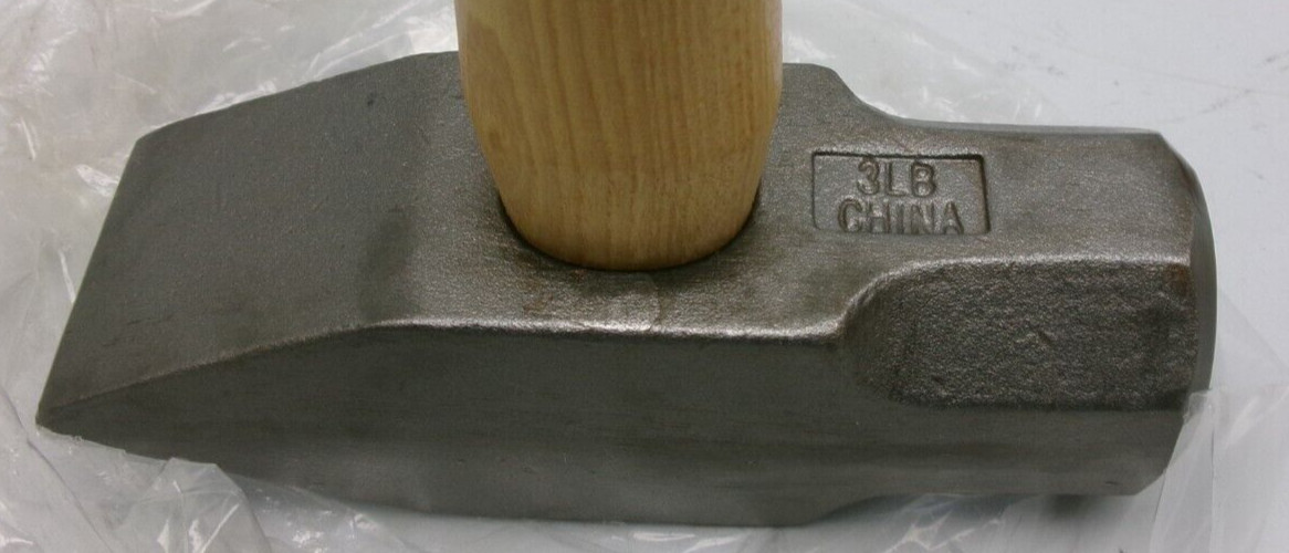 BARCO SUPER DUTY CROSS PEEN 3 LB. BLACKSMITH HAMMER 05 428 NEW #197APBB
