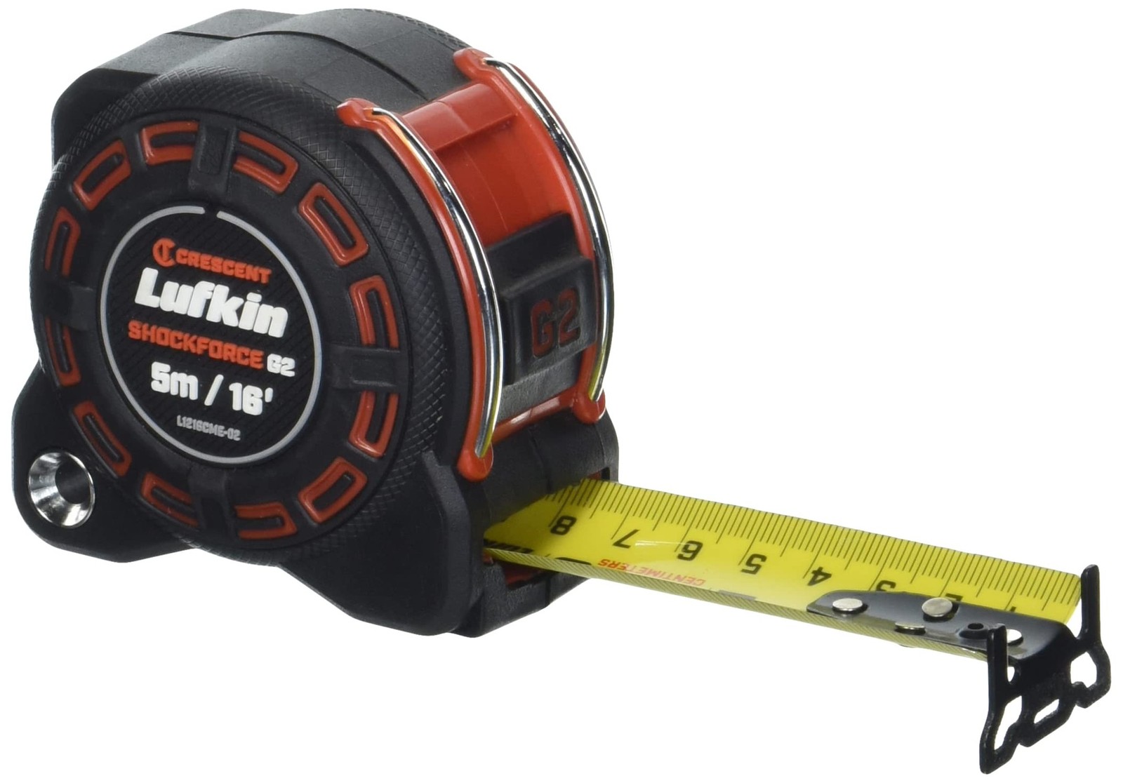 Lufkin Shockforce G2 16-ft Tape Measure- L1216CME-02 5M/16′