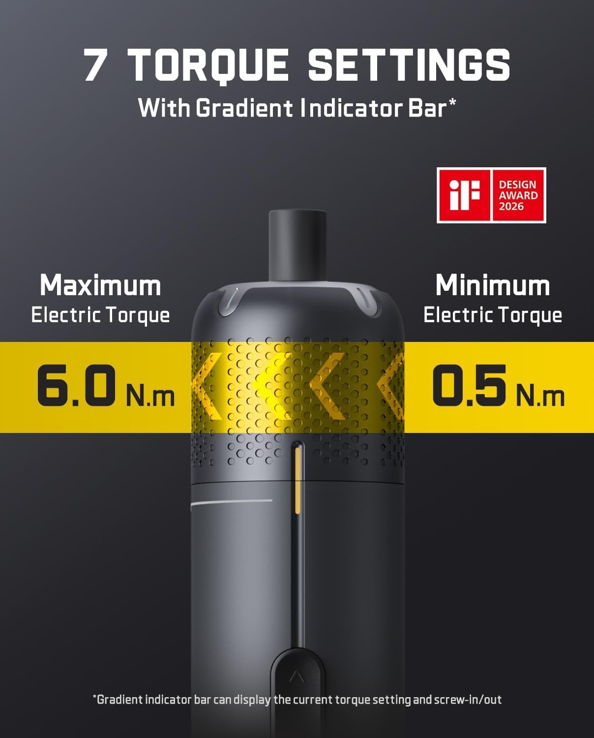 Fanttik S2 Pro Cordless Electric Screwdriver Set with 7-Level Torque Adjustment