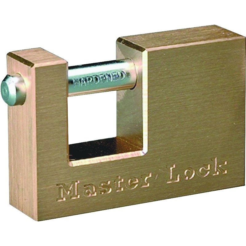 Master Lock 605DAT Coupler Latch Lock with Shackle, Keyed Lock, 3/4 in Dia Shack