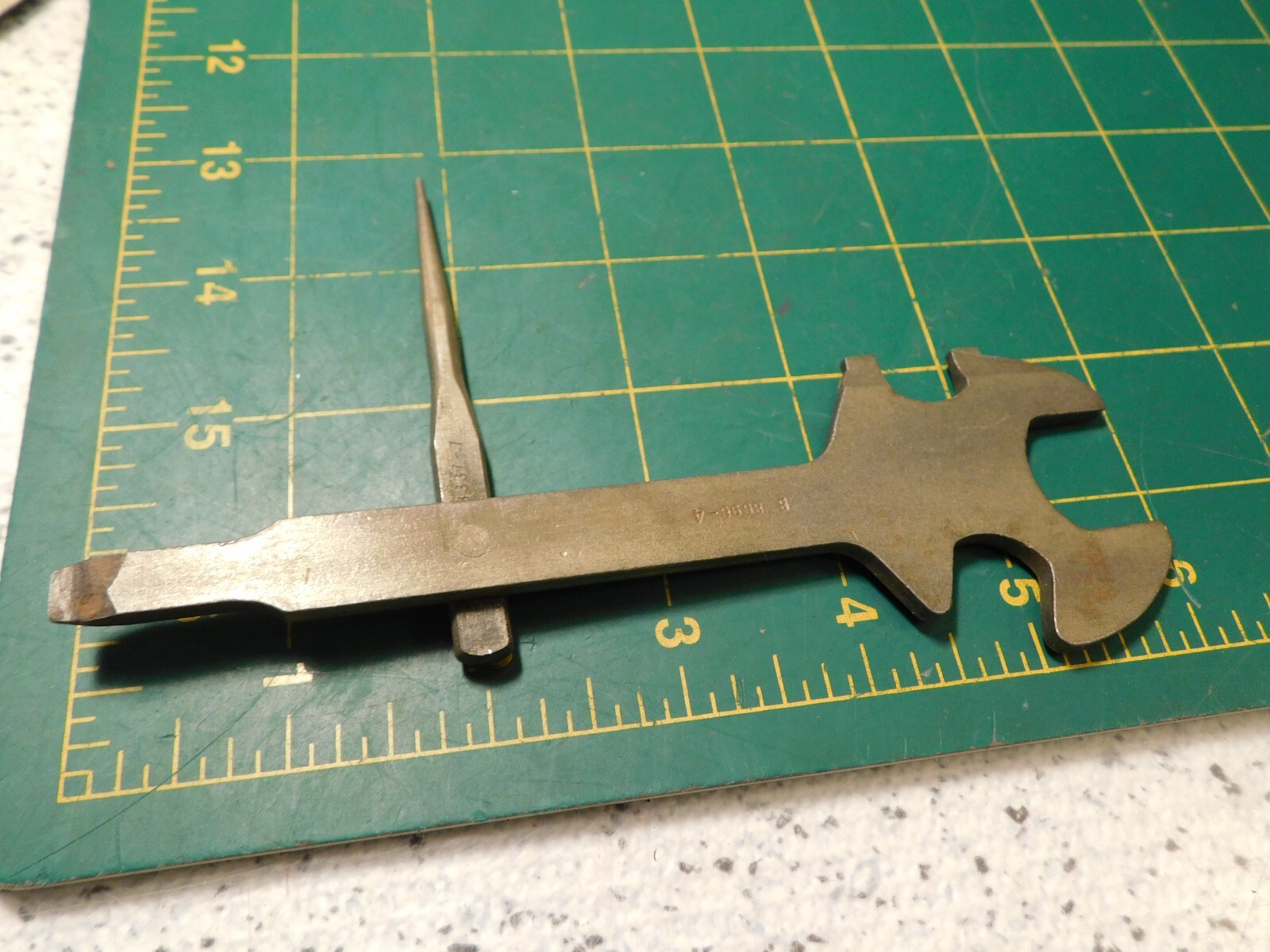 #B-8596-4 Vintage Browning Multi-Wrench with 3337-7 Pin Punch