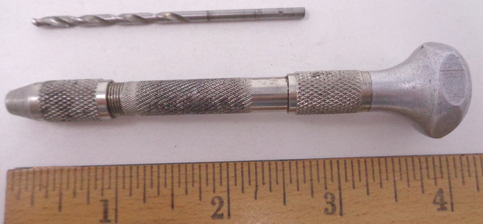 Craftsman USA No. 9-40682 pin vise, with one drill bit. Working fine.