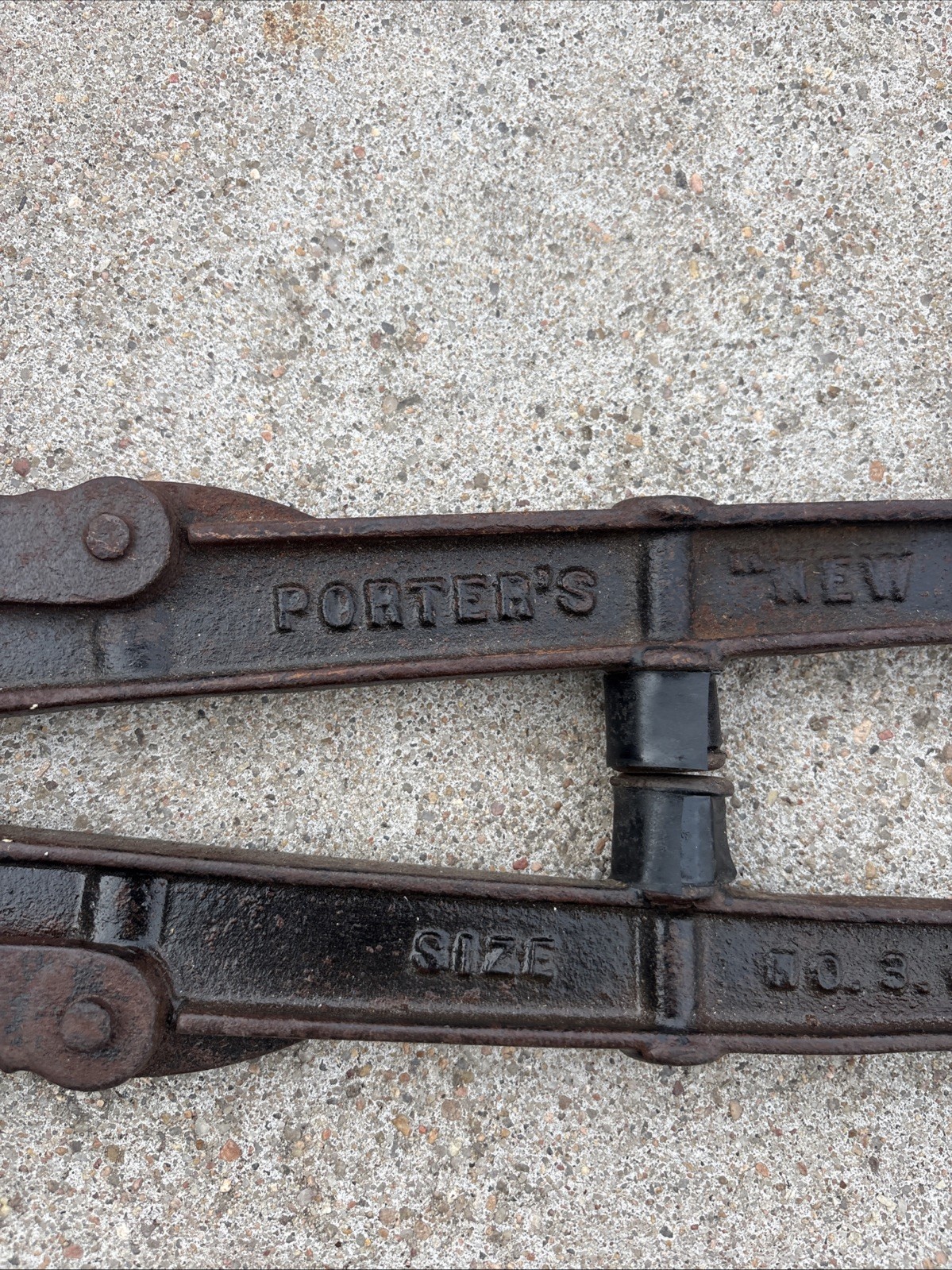 Vintage Porter’s “New Easy” No 3 Bull Dog Bolt Cutters 35-1/2” BOSTON MASS USA
