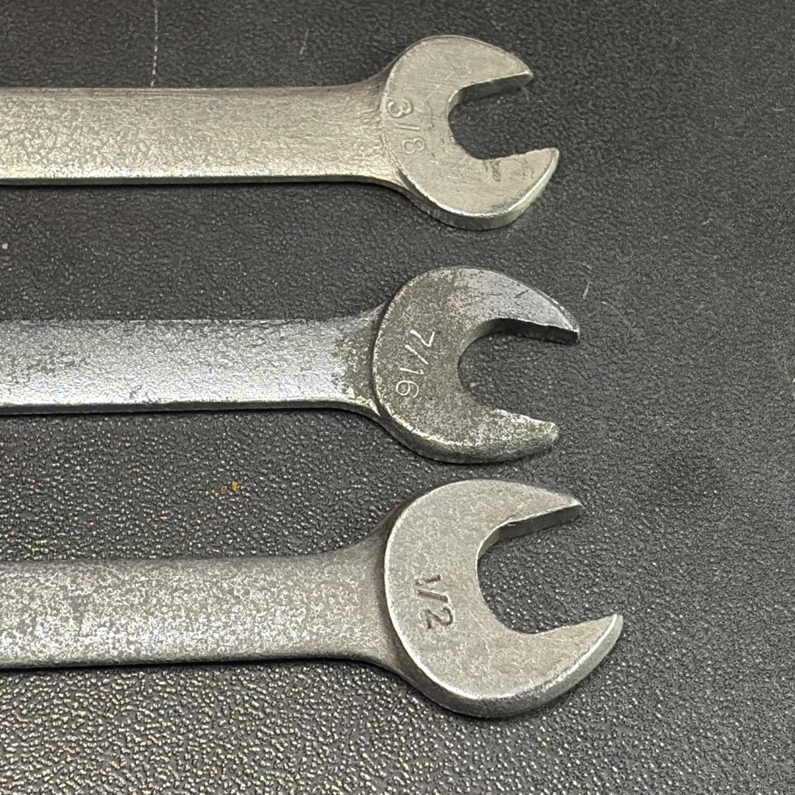 Vlchek 9/16×1/2 7/16×1/2 & 3/8×7/16 Thin Tappet Wrench Chrome Molybdenum USA