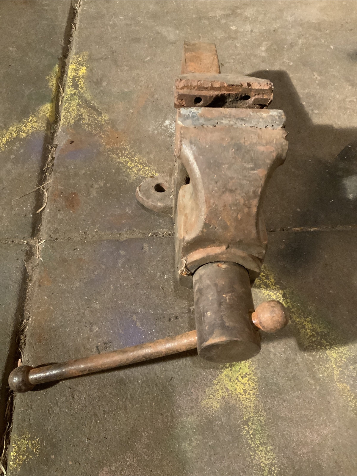 VINTAGE American Scale Co. K.C.Mo 3” JAWS BENCH VISE MADE IN USA