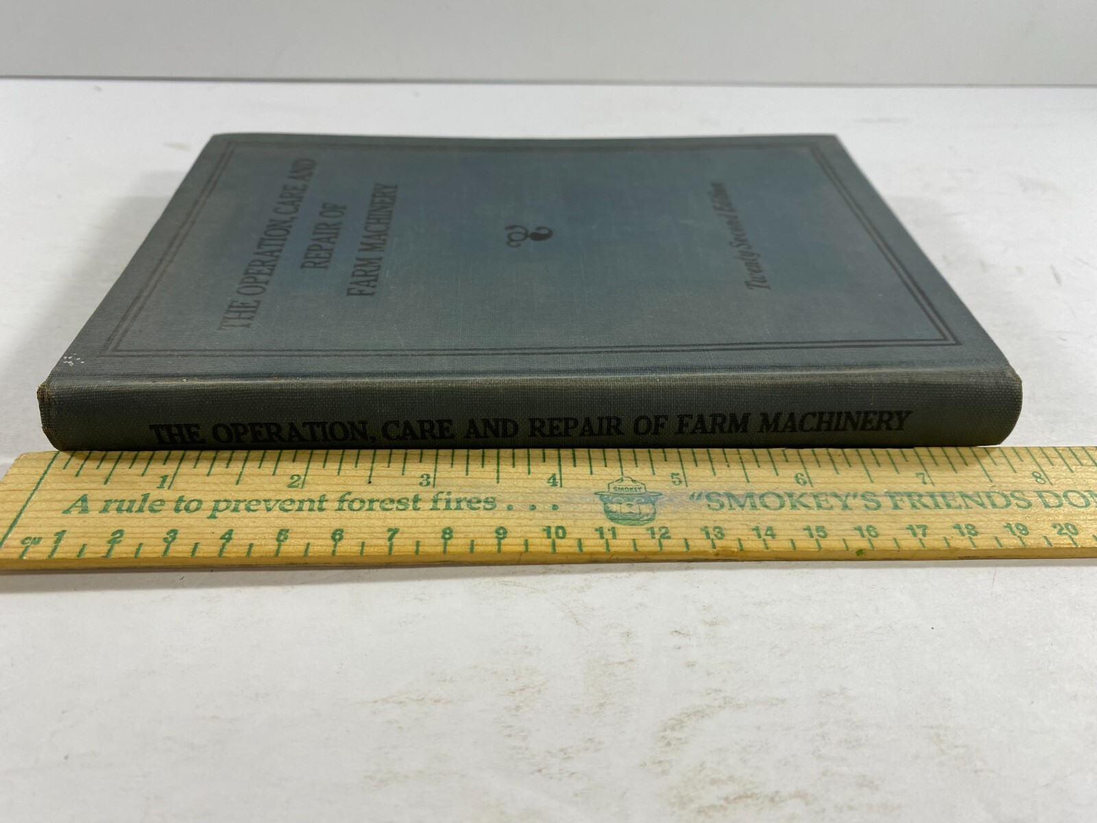 The operation Care and Repair of Farm machinery Hardcover Book 22nd Edition