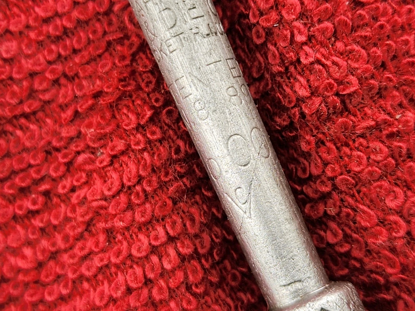 Vintage J.M. Carpenter Tap & Die No.00 Tap Wrench USA Pat. July 6 1895