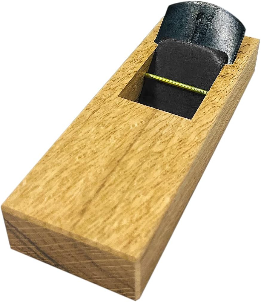 KAKURI Japanese Hand Plane 42Mm, Woodworking Block Plane 5.9″ X 2.1″ | KANNA Sma