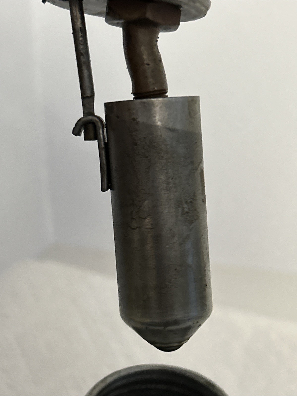 Vintage Eagle Metal Oil Can Rustic Collectible with Long Spout and Pump Handle