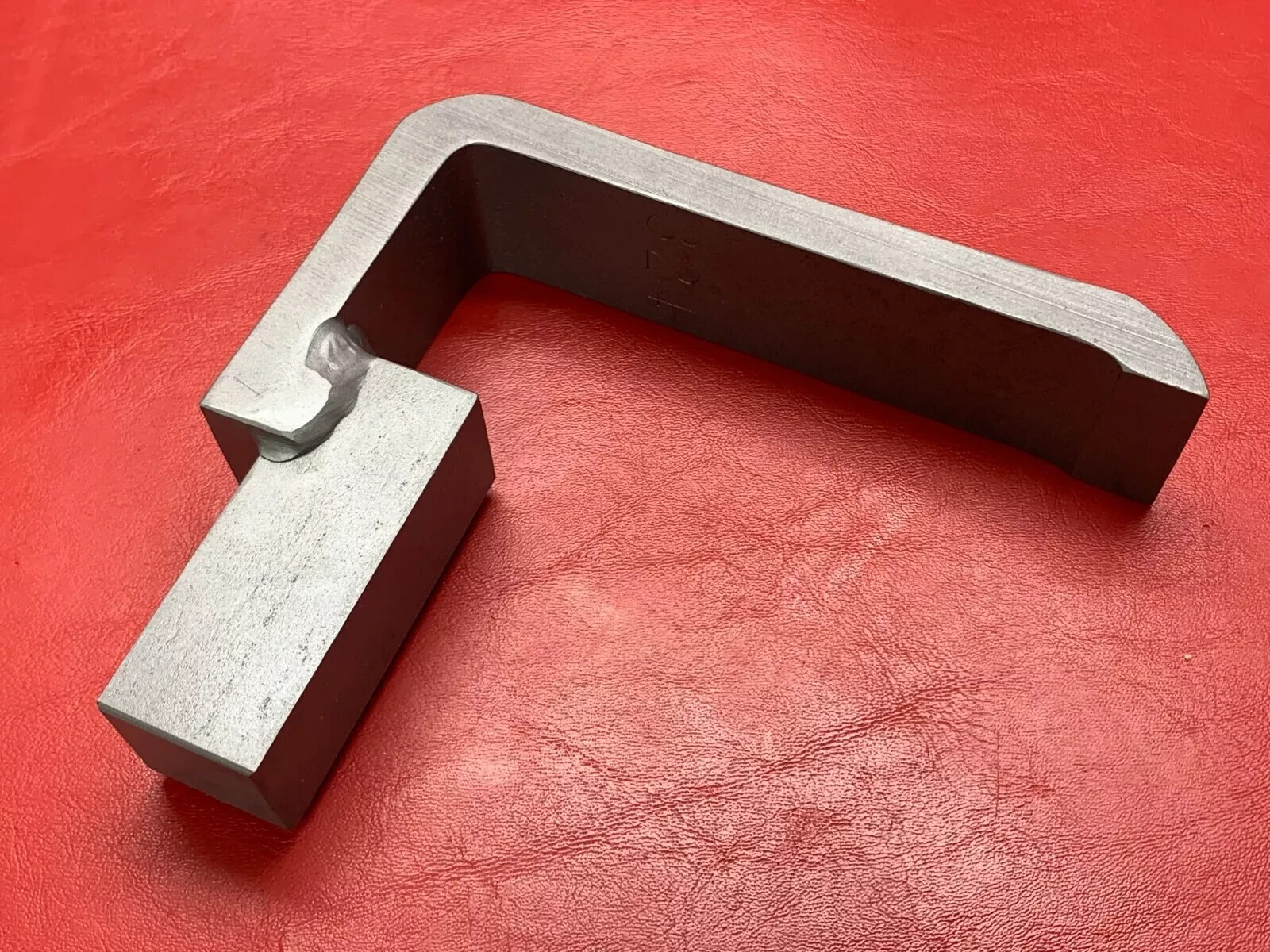 Anvil Bridge 1-1/4″ Hardy Hot Cut Stake Plate Blacksmith 2-1/8″ x 6″