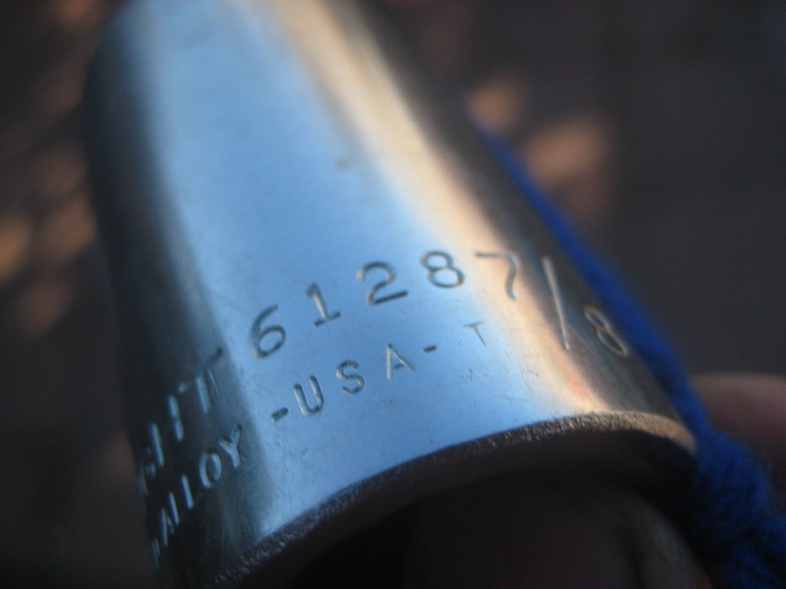 1950s Vintage 3/4″ Drive x 7/8″ Size * WRIGHT – Alloy * Socket 6128 & 12 Pt USA