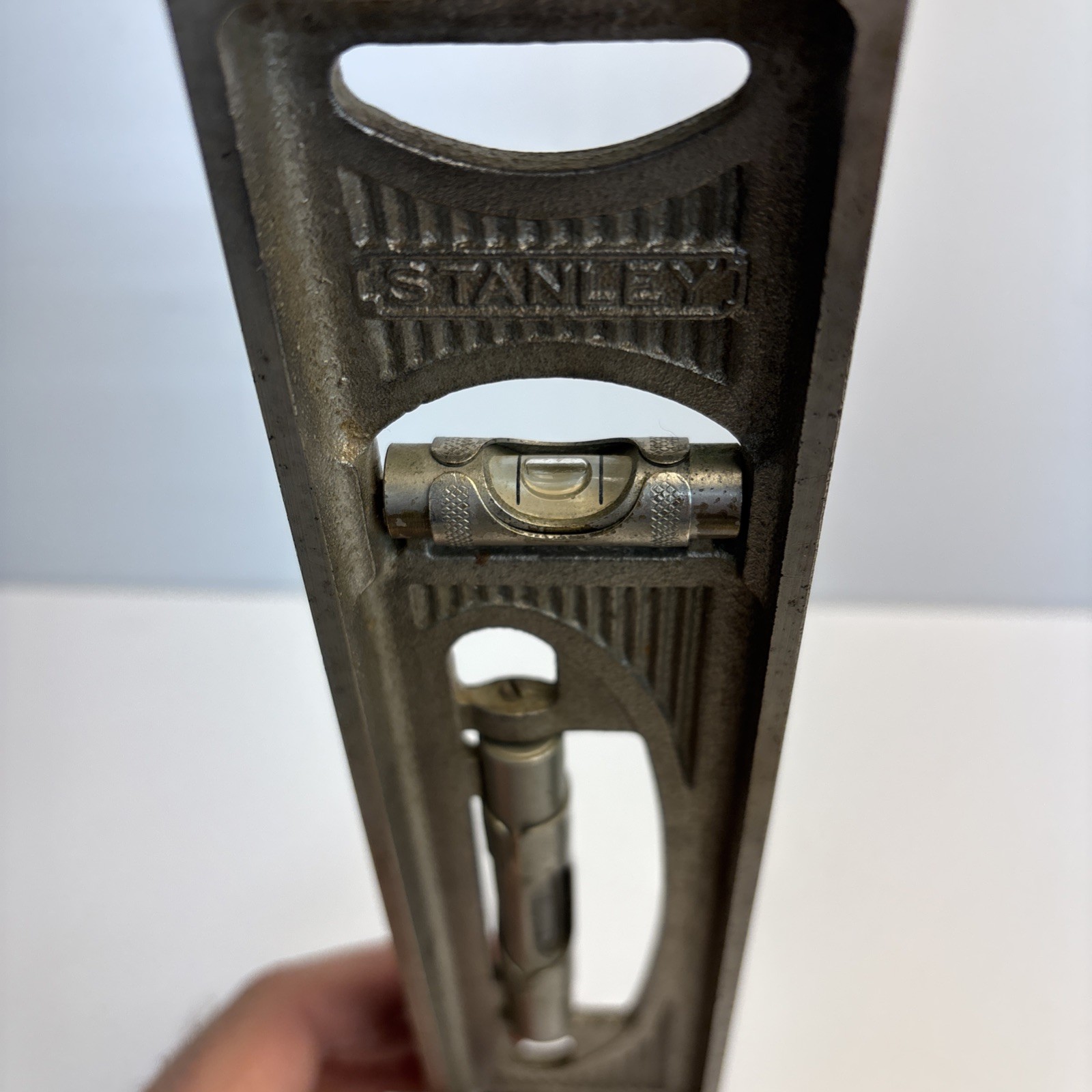 Stanley No 36G Machinist Level 12” Cast Iron USA Vintage