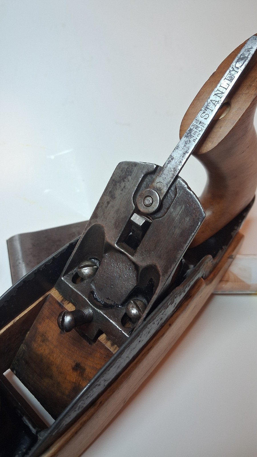 Antique Stanley Rule & Level No. 35, Type 9, Transitional Plane -1892 – USA