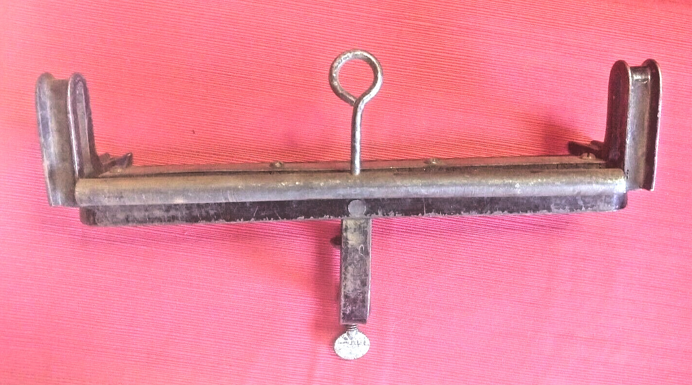 Antique Vintage SIMMONS Saw Blade Sharpening Vise Clamp