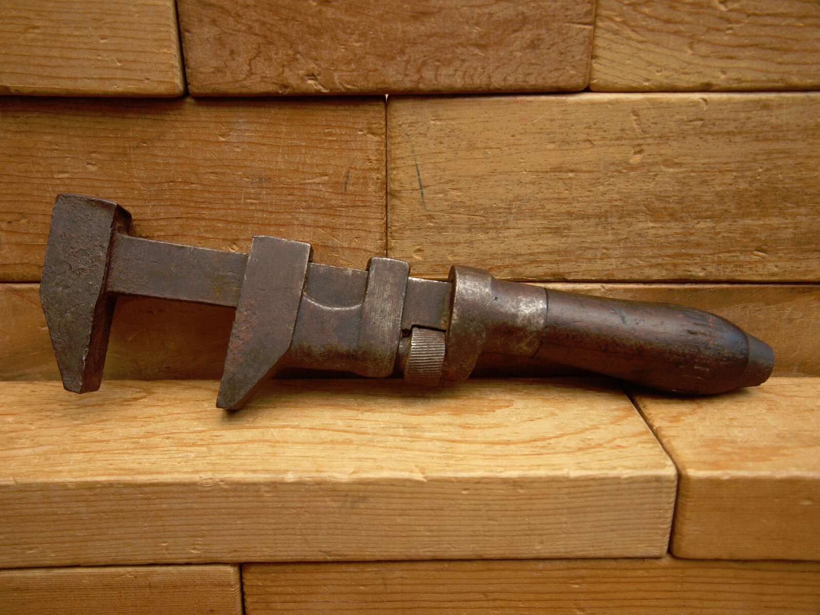P. S.& W. Co. Southington CT 10 Inch Coes-Style Adjustable Wrench