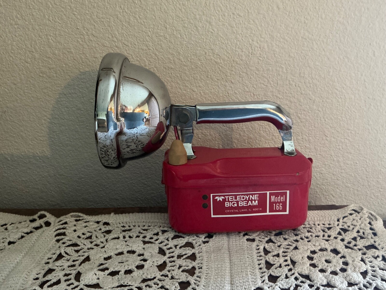 Vintage Teledyne Big Beam Model 166 Hand Lantern #2