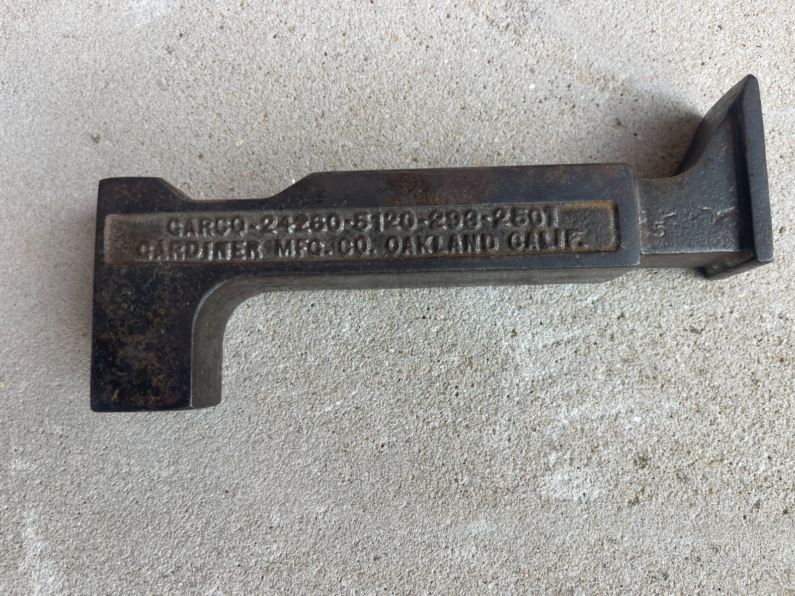 Aviation Mechanic Rivet Bucking Bar -Surplus- GARCO (MIL SPEC 5120-293-2501)
