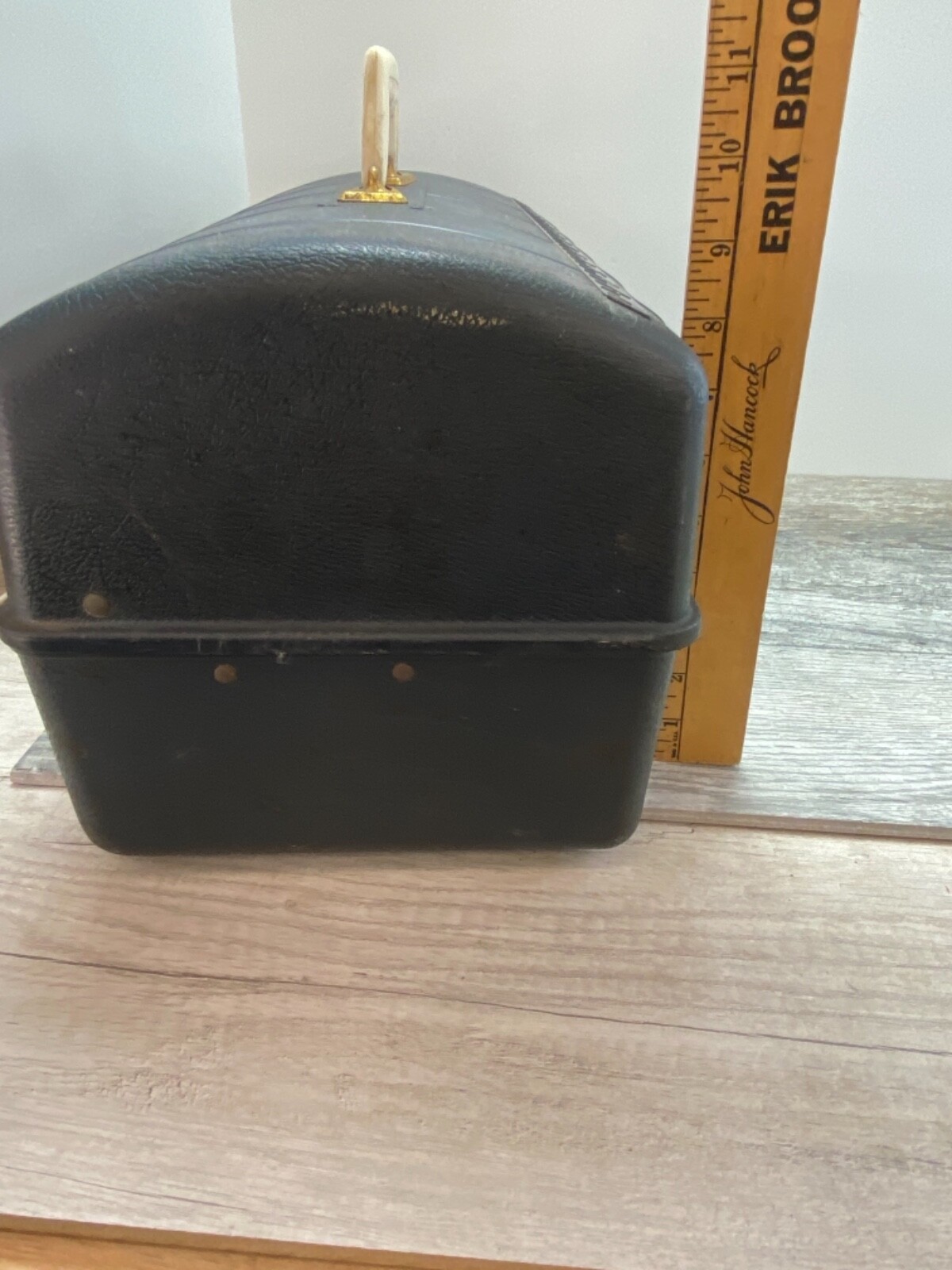 Vintage plastic 2 tray Tool Box Tackle box with Handle Worcester T&S rochdale