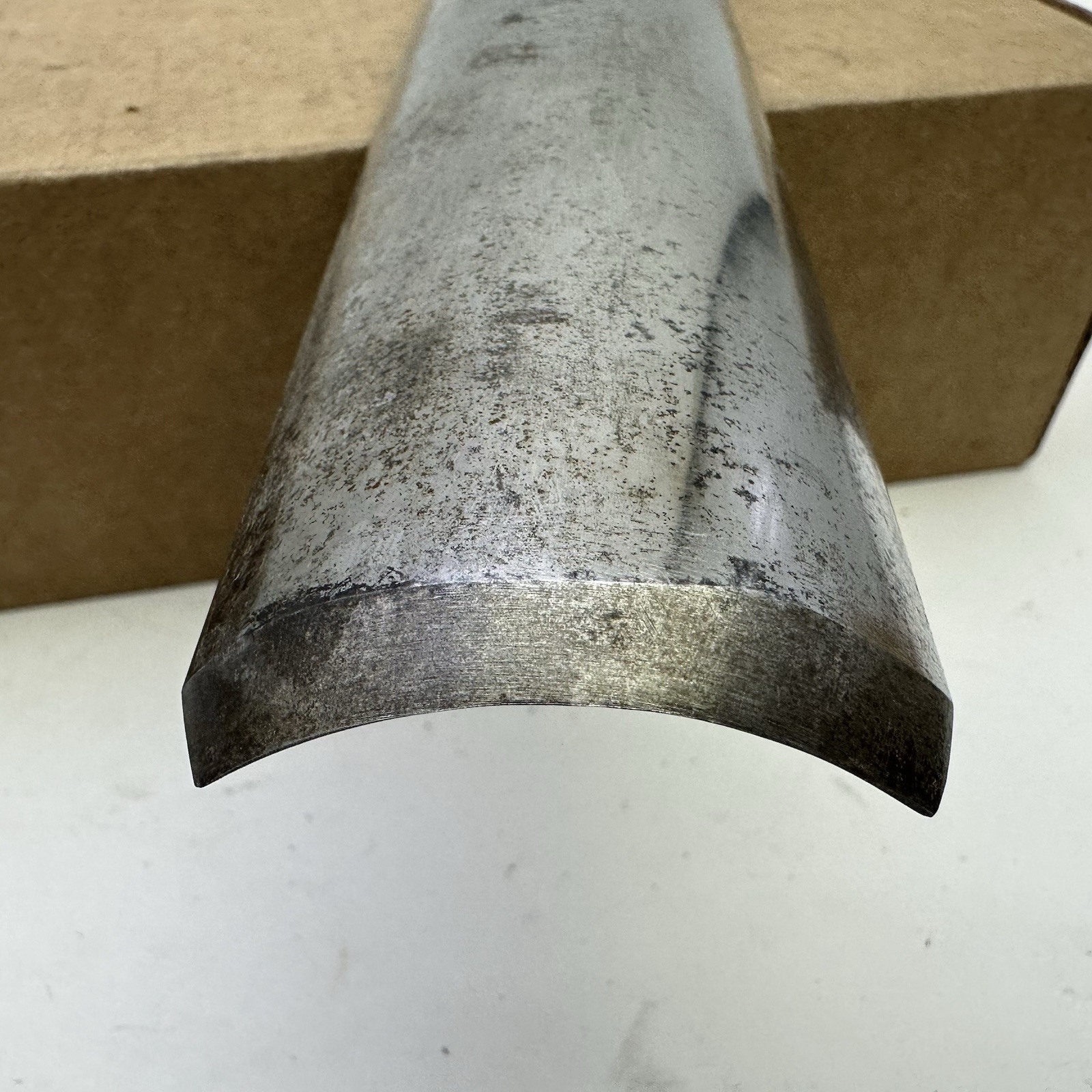 Vintage Rare James Swan 1-3/4” 1.75” Gouge Socket Chisel Mortise Framing Good