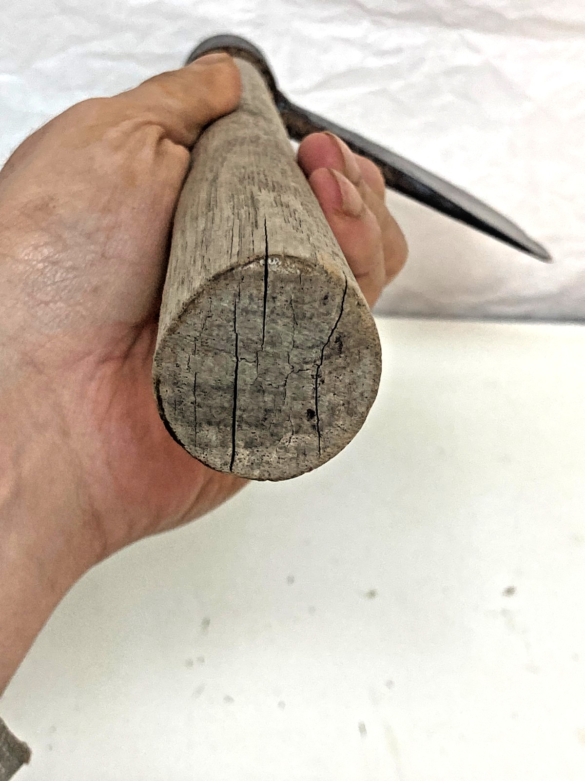 Axe Ono Hatchet Japanese Vintage Carpentry Tool 11.4mm / 16.1in (410mm) 0116E