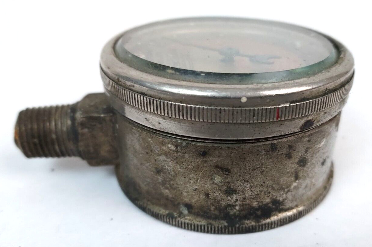 Antique Pressure GUAGE Smith’s Corporation Steampunk Hot Rod TROG SCTA Vintage