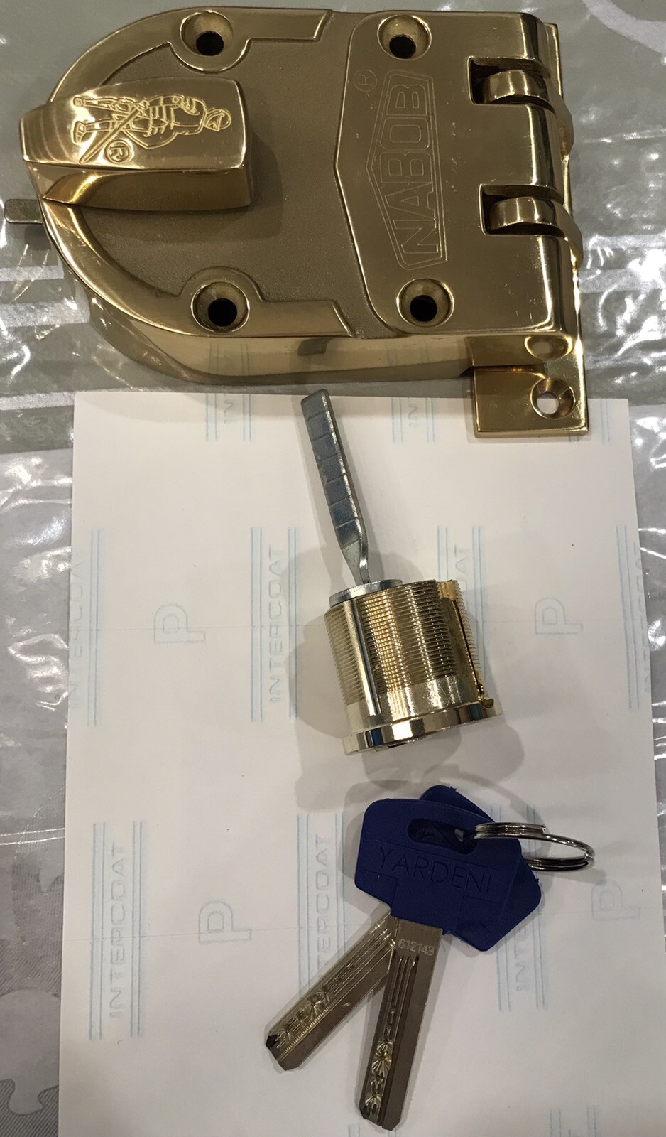 Locks Heavy Duty Nabob Deadbolt With High Security Yardeni Cylinder