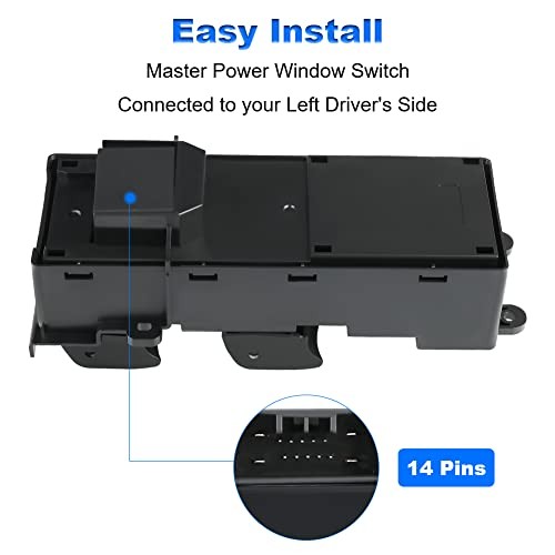Compatible with Driver Side Master Power Window Switch Acura MDX 3.7L V6-2007