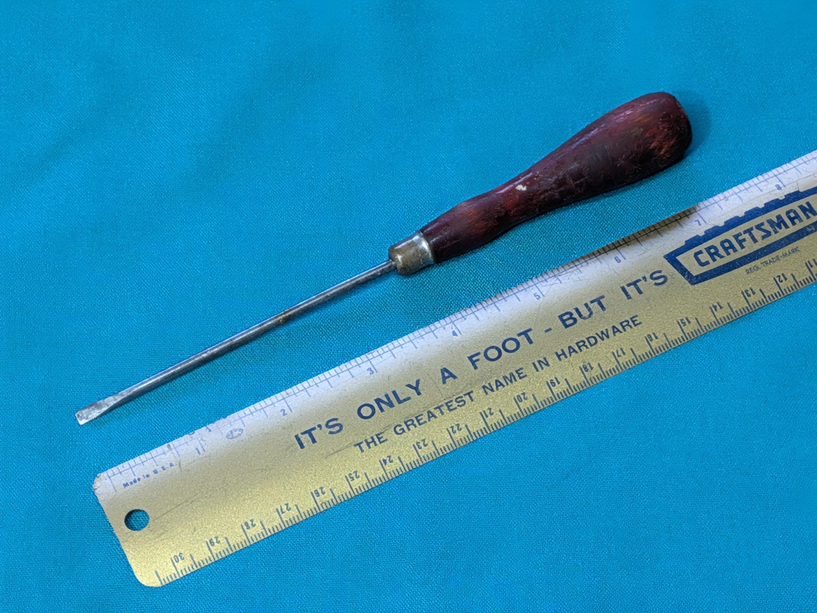 1930’s MILLERS FALLS Co. No. 331-4″ Jeweler’s Flathead Screwdriver
