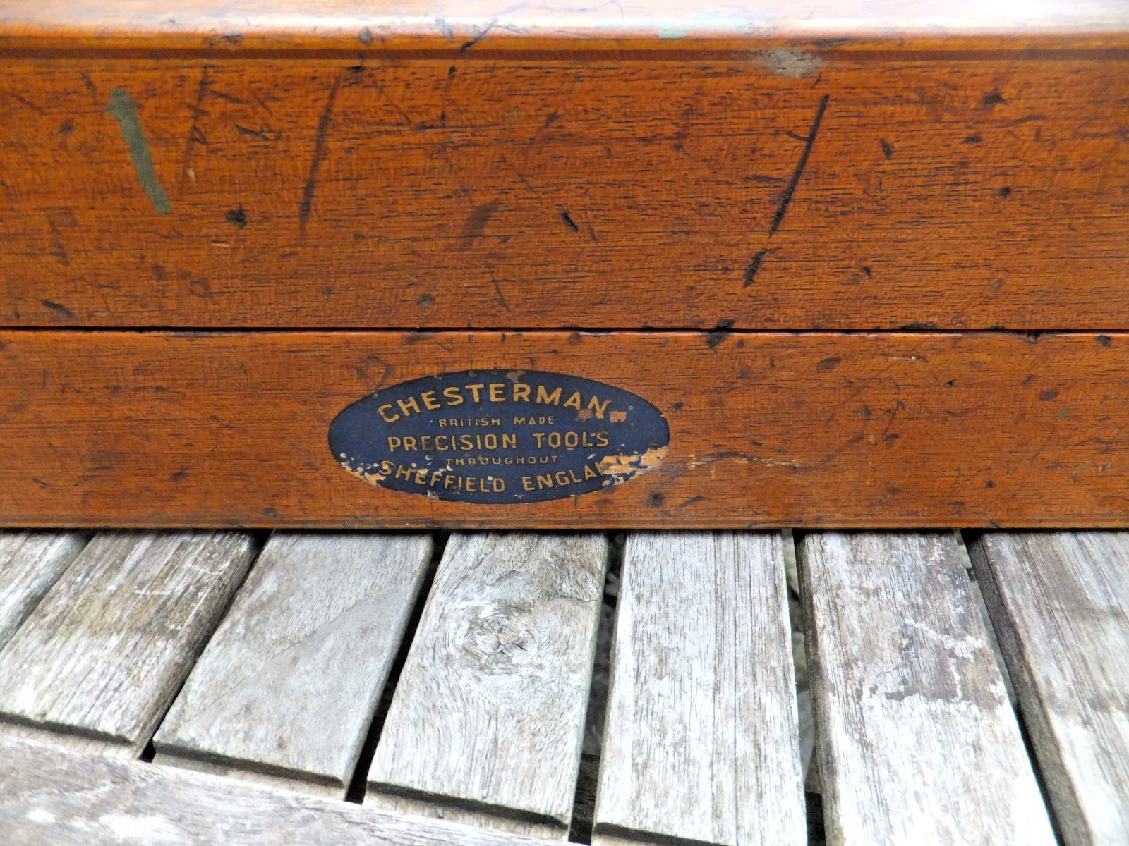 Chesterman Vernier Height Gauge No 369 26 inches Imperial Metric in Case Vintage