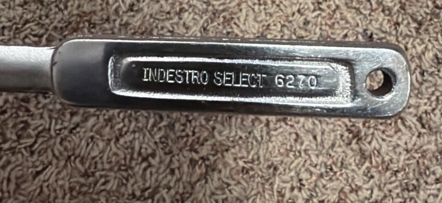 Vintage Indestro Super/Select Tool Lot – Drive , Socket, Spinner – 8pcs